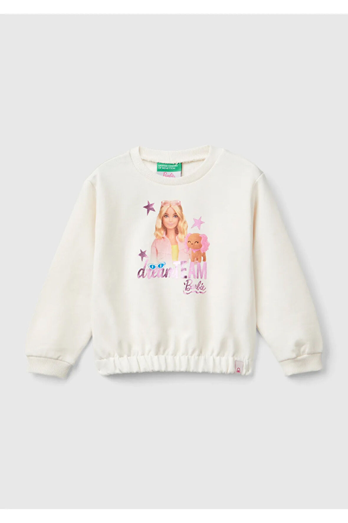 United Colors Of Benetton Kadın / Kız Ekru Sweatshırt (Model Kodu: 3J68G10Hı )
