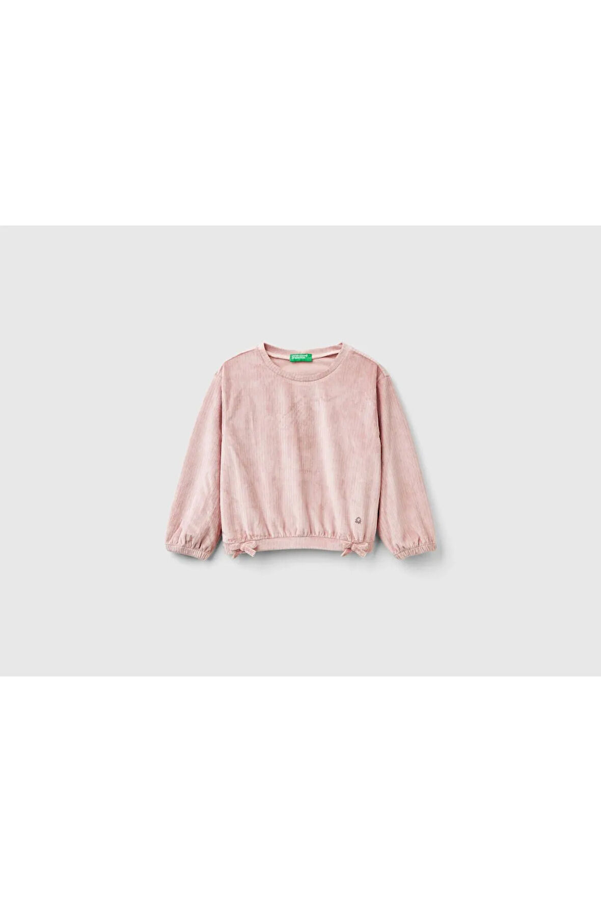 United Colors Of Benetton Kadın / Kız Pembe Sweatshırt (Model Kodu: 124A37Jbg10Gc )