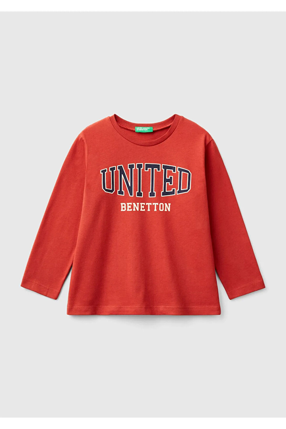 United Colors Of Benetton Erkek Hardal Sarısı Tişört (Model Kodu: 3Atng10G7 )