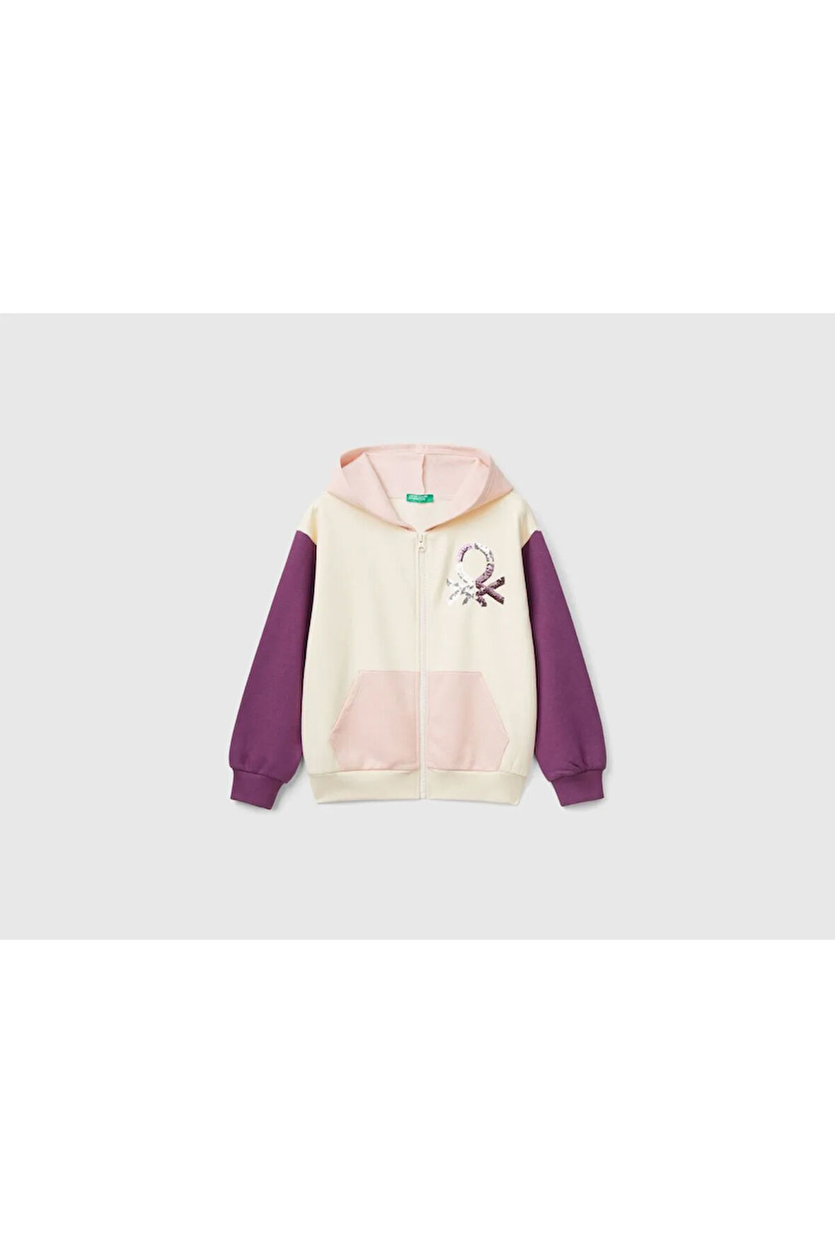 United Colors Of Benetton Kadın / Kız Pembe Sweatshırt (Model Kodu: 39M2C504F )