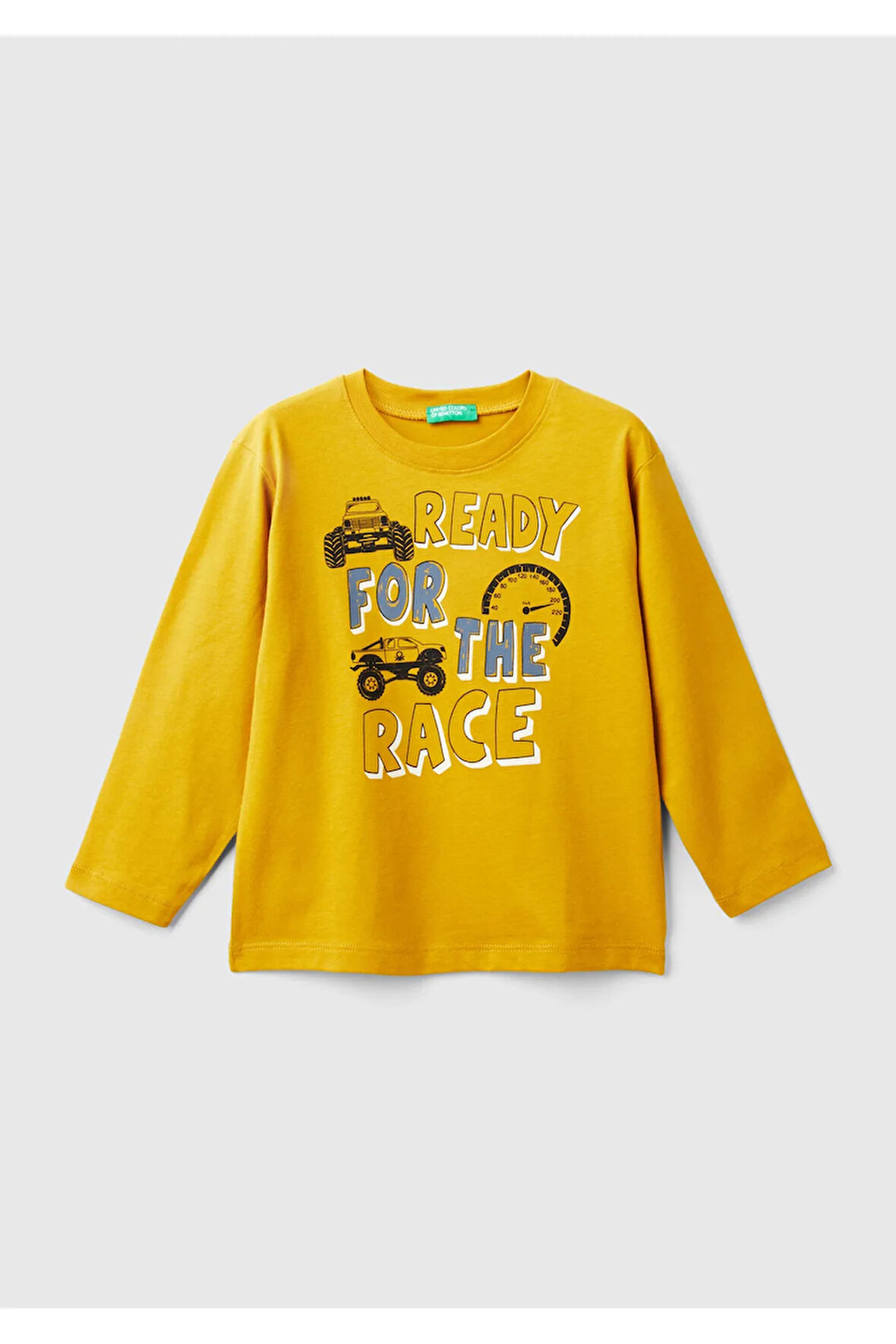 United Colors Of Benetton Erkek Ekru Tişört (Model Kodu: 3Atng10G7 )