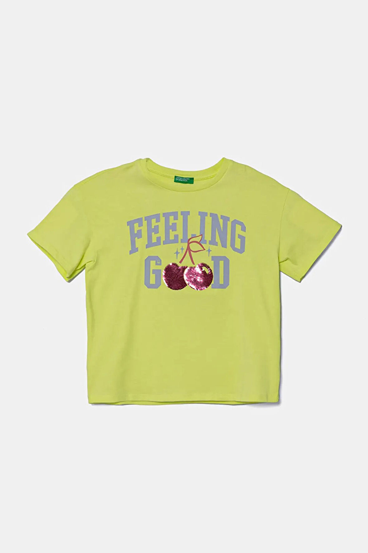 United Colors Of Benetton Kız Çocuk T Shirt 3I1XC10NY