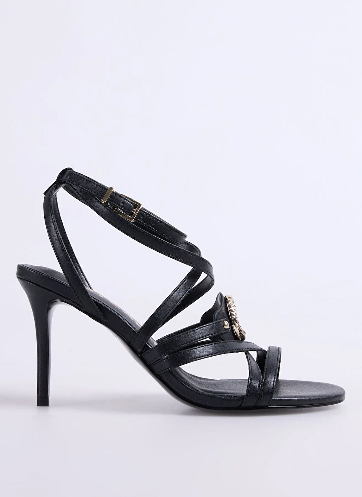 Just Cavalli Topuklu Sandalet, 40, Siyah