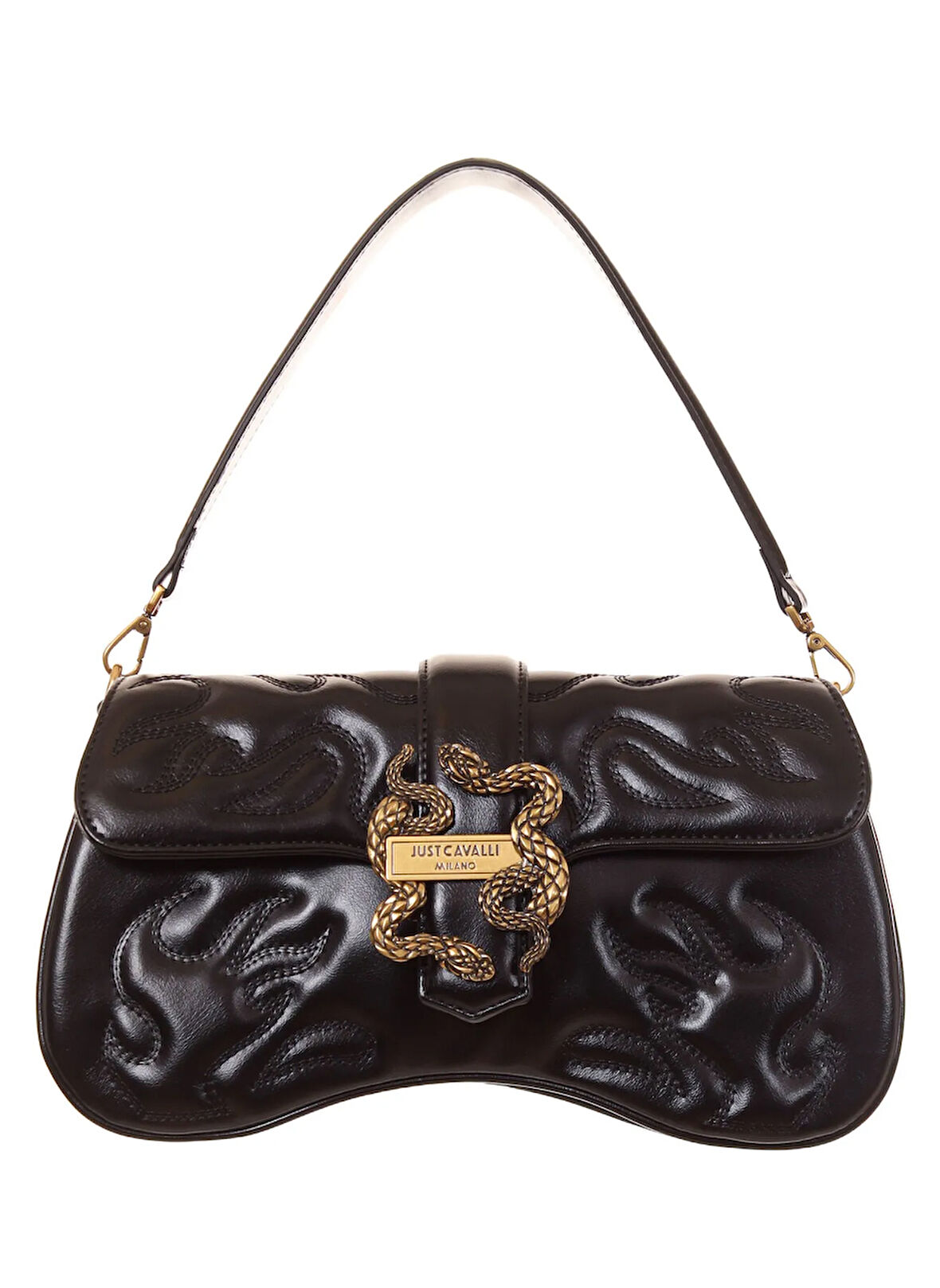 Just Cavalli Siyah Kadın Omuz Çantası 79RA4BA1899