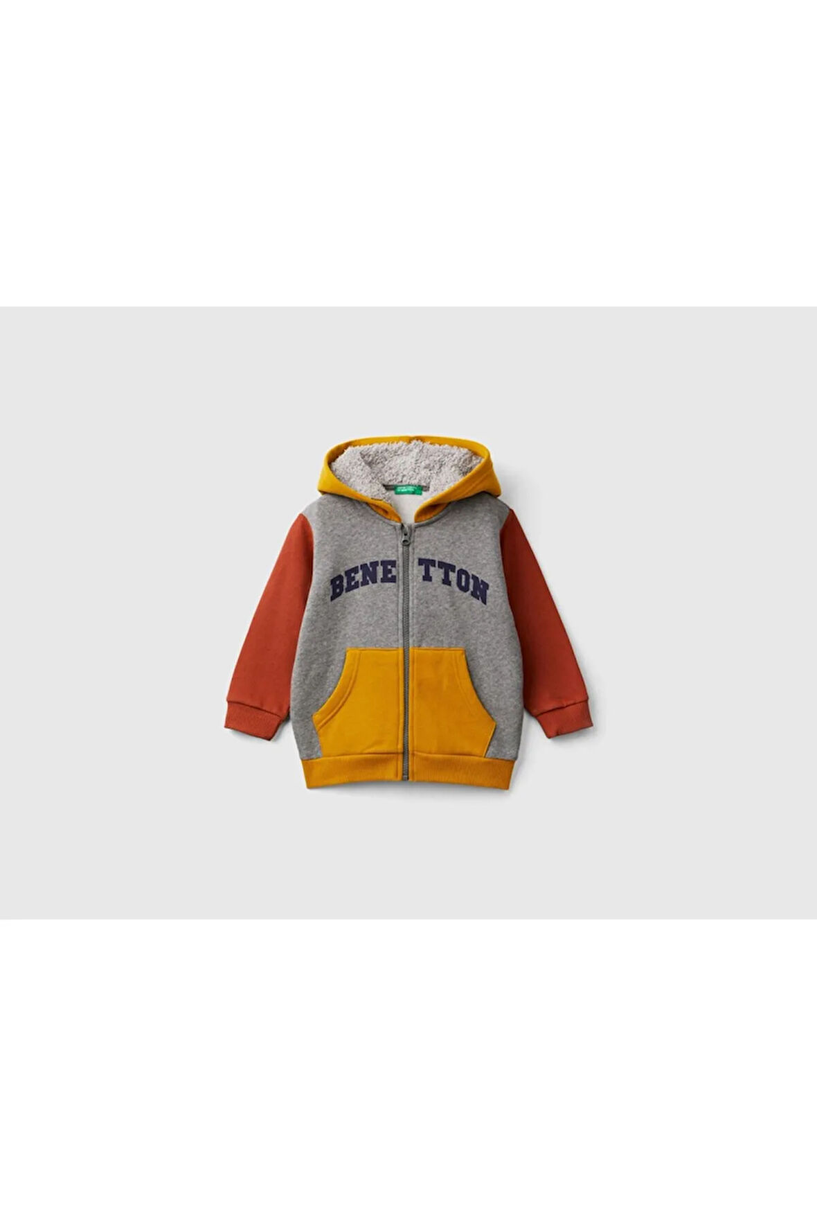 United Colors Of Benetton Erkek Gri Sweatshırt (Model Kodu: 124A3Eb5G503E )