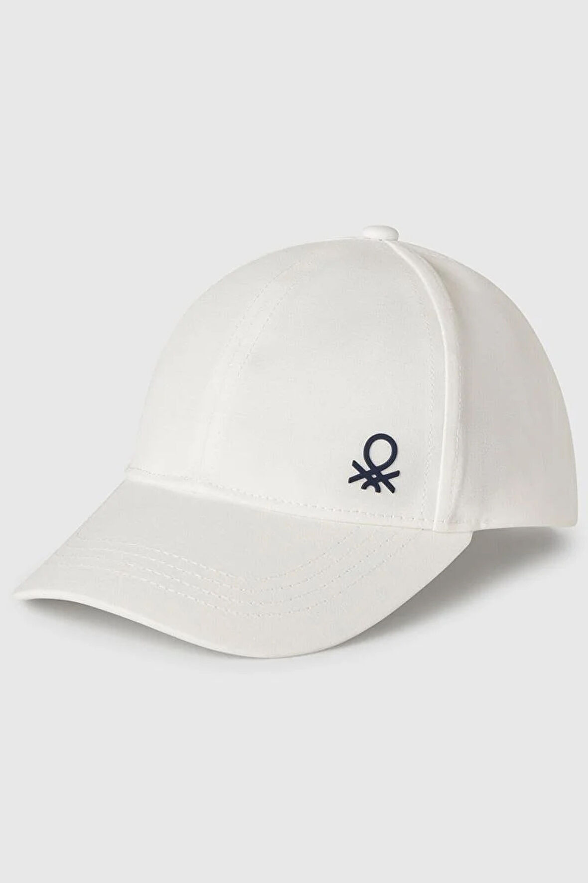 United Colors of Benetton Çocuk Cap Şapka Beyaz 6YCTGA012