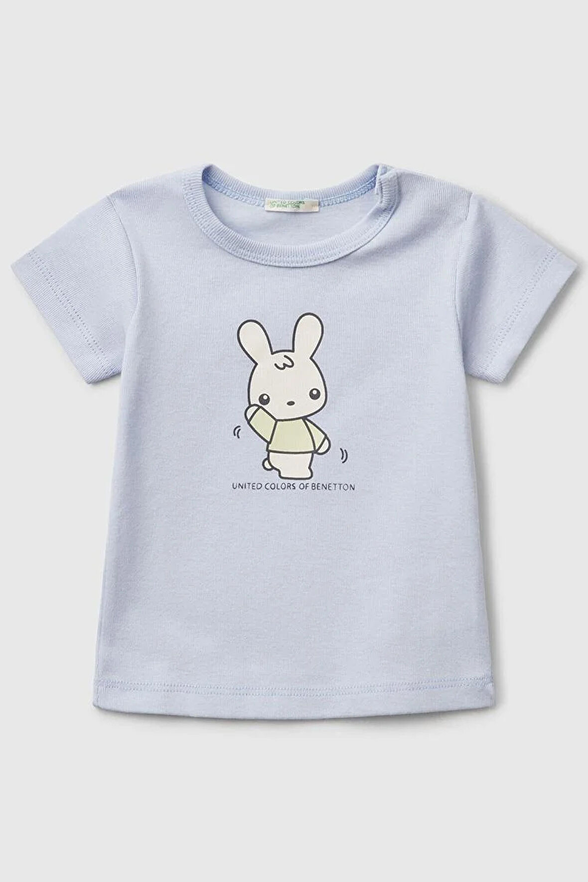 United Colors of Benetton Erkek Bebek T shirt A.Mavi 3I9WA1062