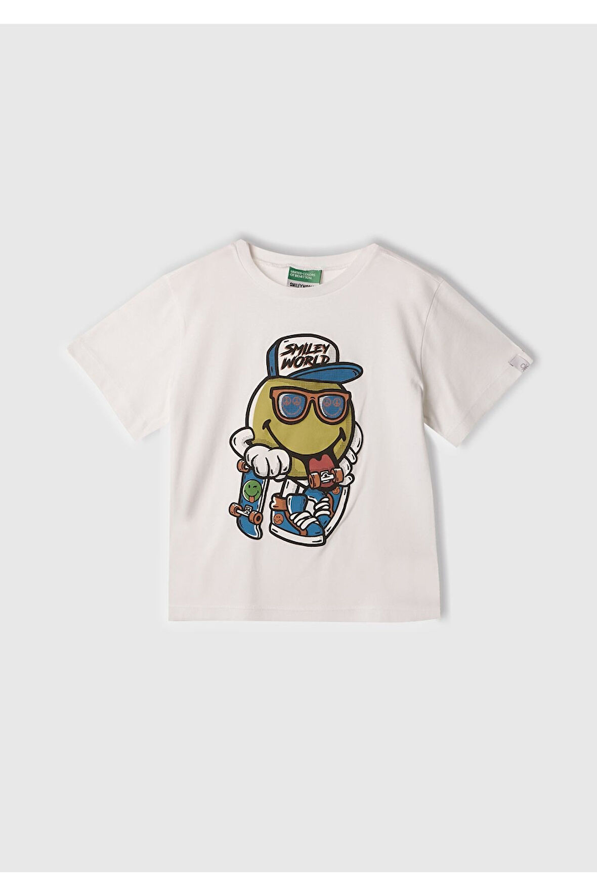 Benetton Bb Smıle Erkek Bebek Tshırt