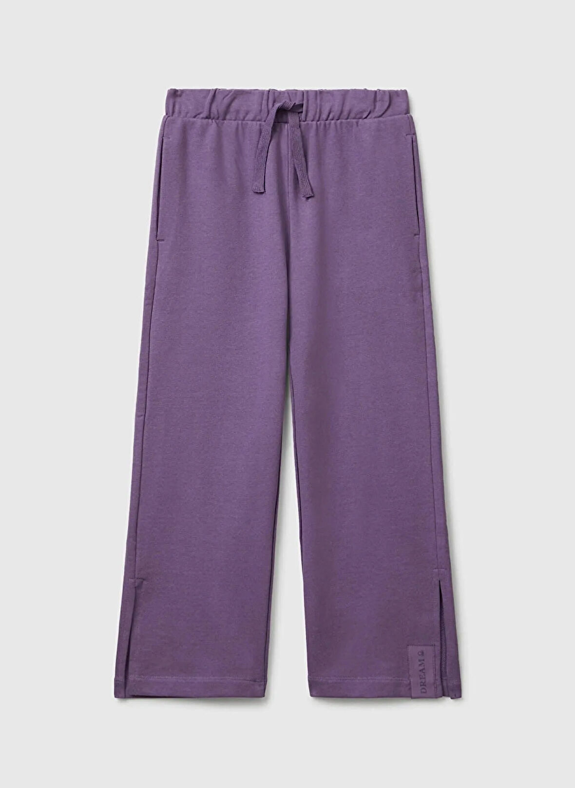 Benetton Düz Paça Mor Kız Çocuk Eşofman Altı 3NBMCF06K