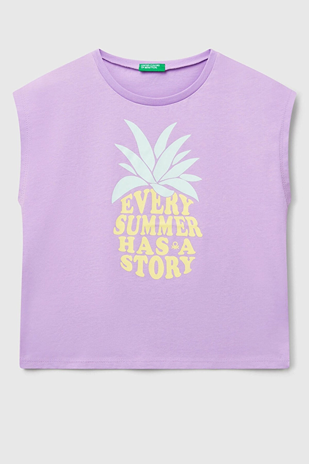 Benetton Kız Çocuk Tişört