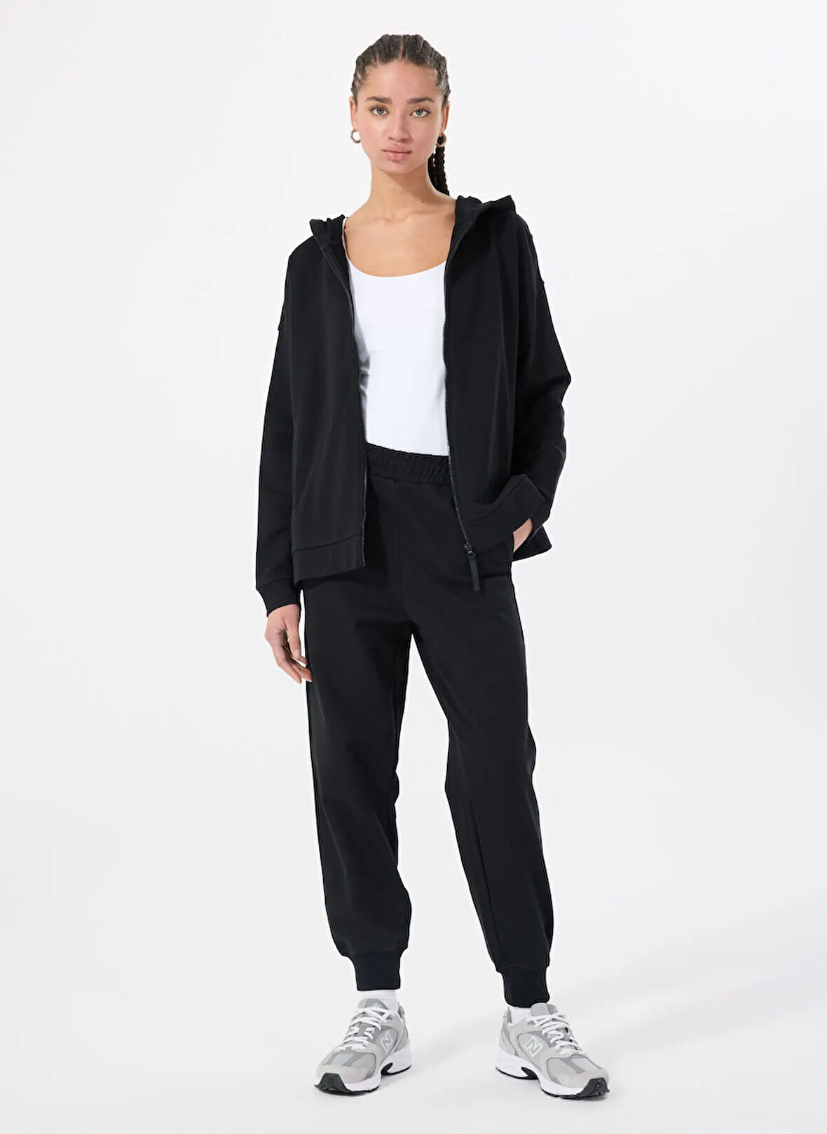 Benetton Eşofman Altı, XS, Siyah