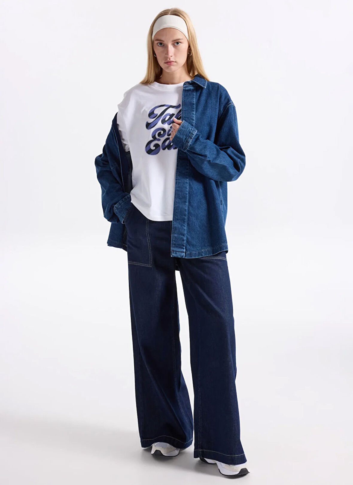 Benetton Yüksek Bel Normal Siyah Kadın Pantolon 40M0DE02H