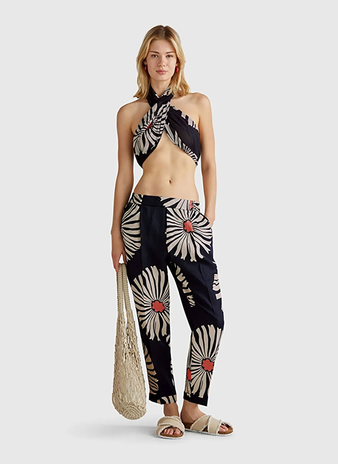 Benetton Pantolon, M, Lacivert