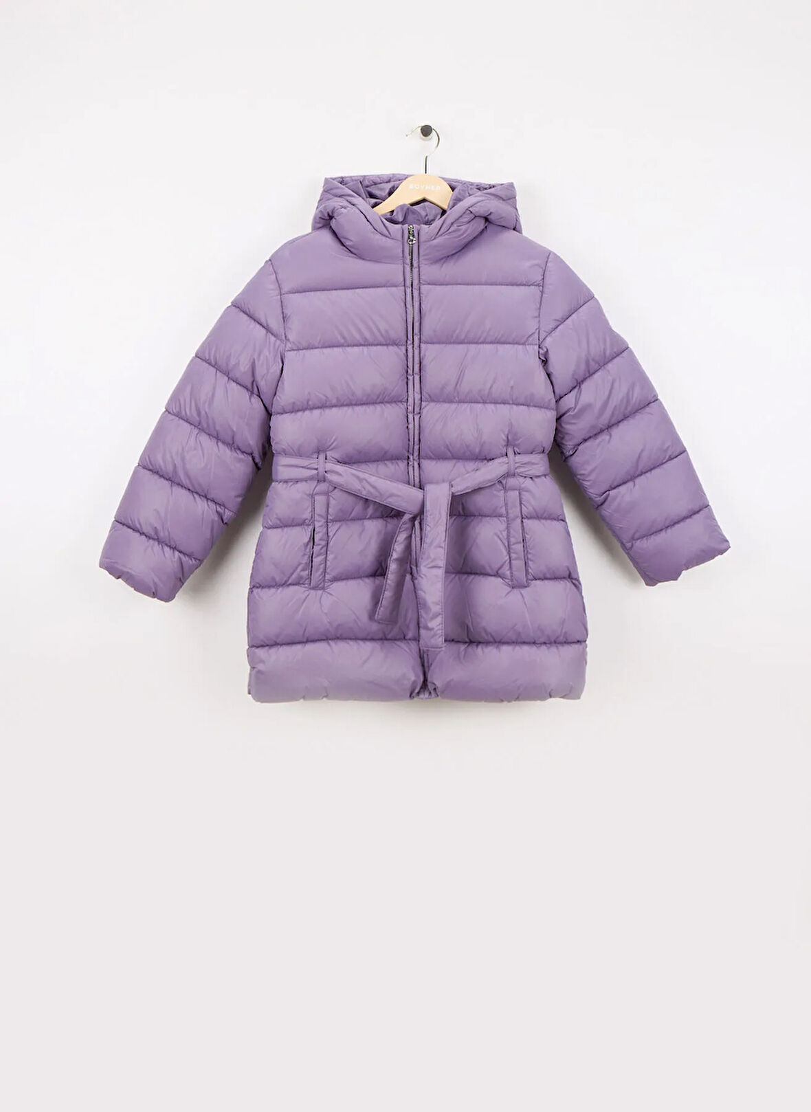 Benetton Mor Kız Çocuk Şişme Mont 2NQRCN06O