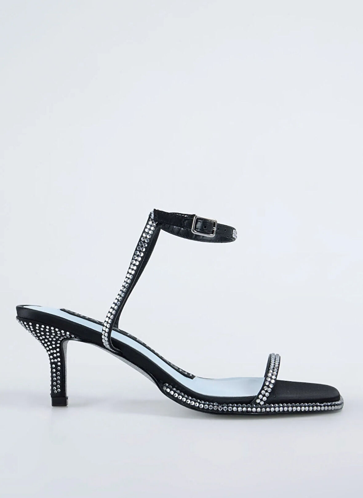 Siyah Kadın Topuklu Sandalet CF3540_001