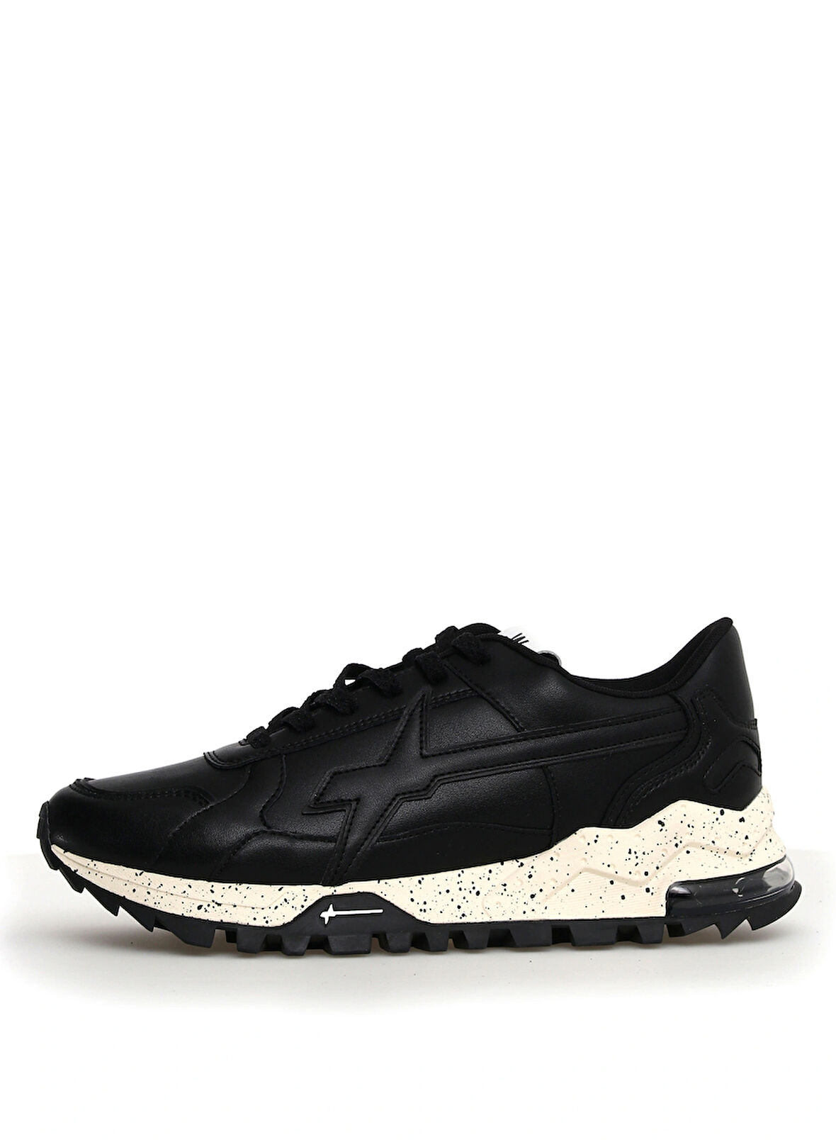 W6YZ Siyah Erkek Sneaker BREEZE 3-M.