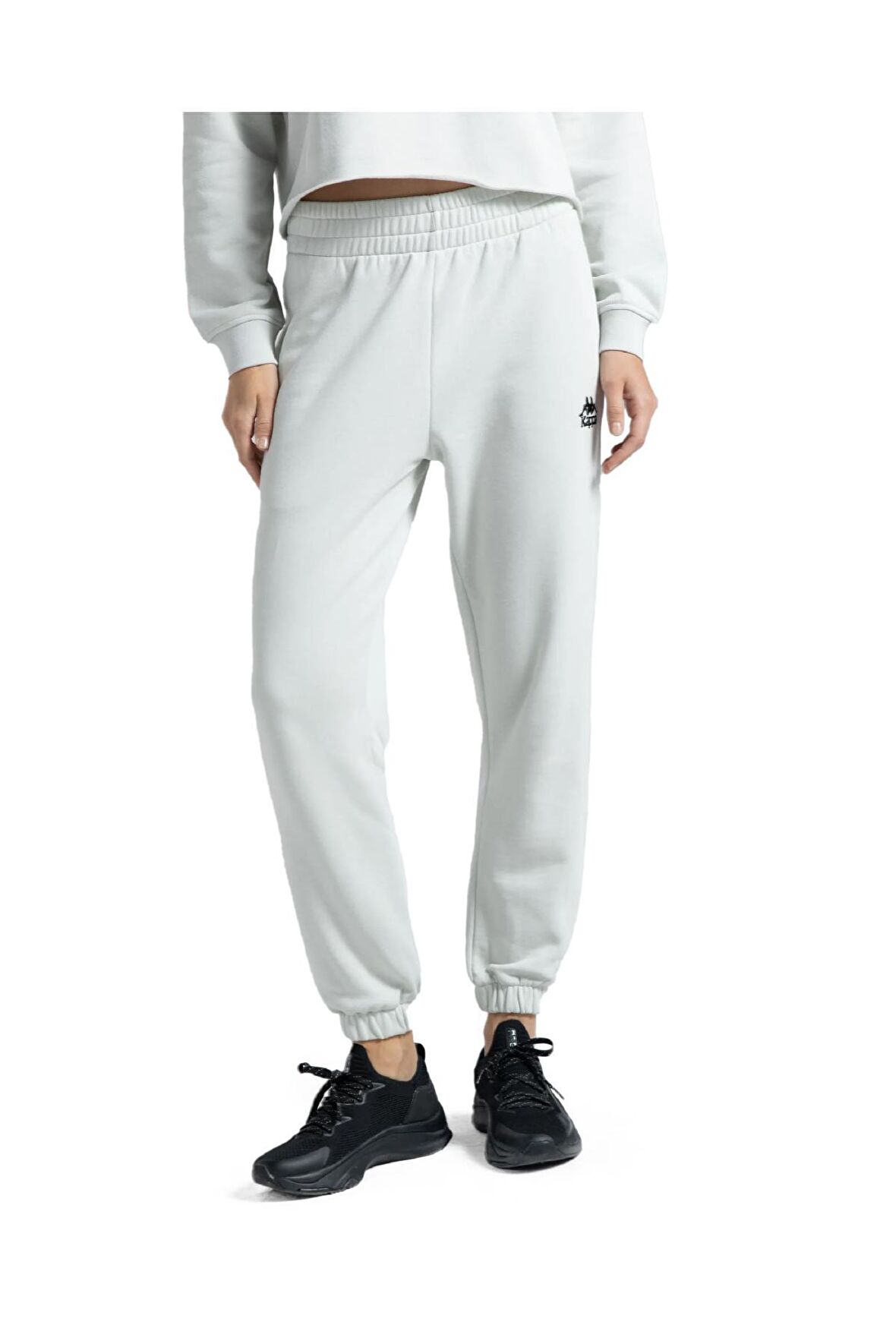 Kappa 321R38W Authenti̇c Ki̇na Pants Gri̇ Uni̇sex Eşofman Altı