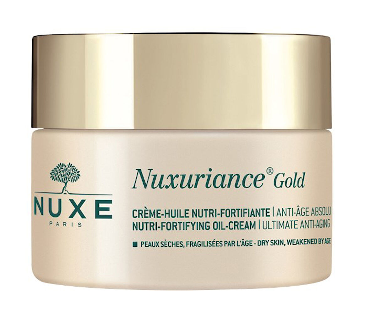 Nuxe Nuxuriance Gold Nutri Fortifying Oil Yaşlanma Karşıtı Bakım Kremi 50 ml