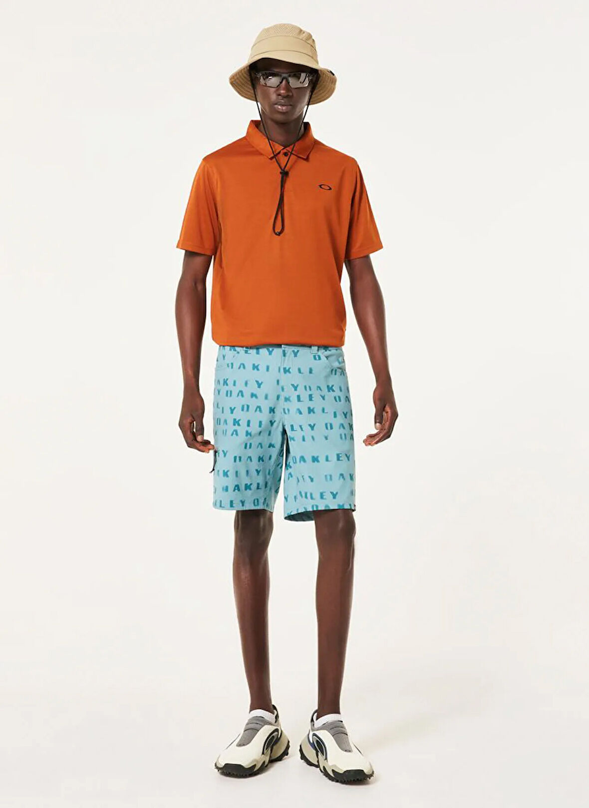 Oakley OAKLEY ICON TN PROTECT RC Turuncu Normal Düz Erkek Polo T-Shirt