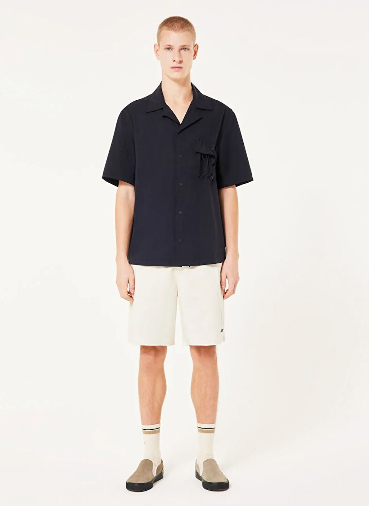 Oakley CUBAN COLLAR SS SHIRT Siyah Normal Düz Erkek Gömlek