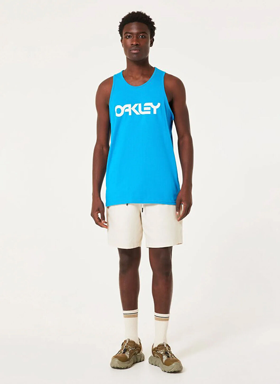 Oakley MARK 3 TANK Mavi Normal Baskılı Erkek Atlet