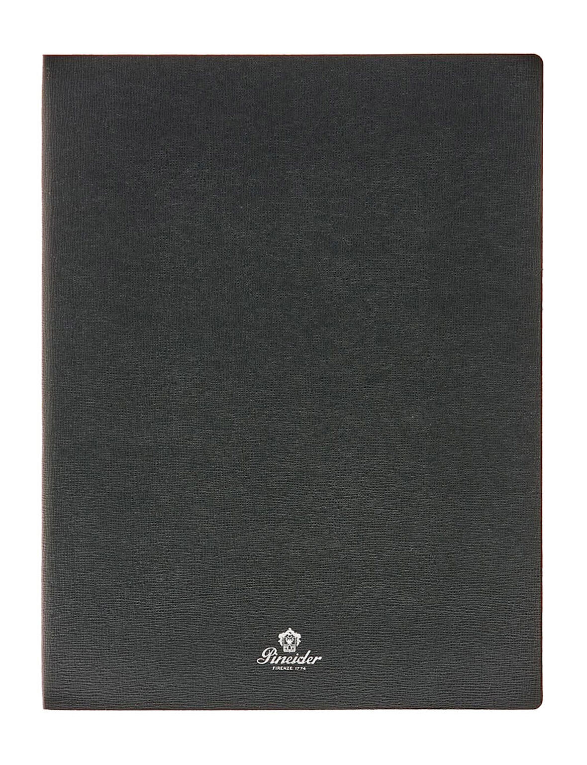 Pineider Defter Milano 19x25 cm Nightblk Silver CNL1S099108379