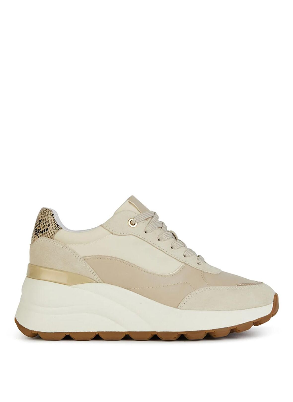 Geox Açık Bej Kadın Sneaker D SPHERICA EC13 A