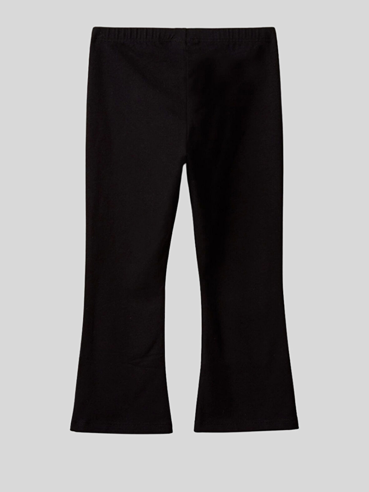 Benetton Kız Çocuk İspanyol Paça Tayt 1-6 Yaş Siyah