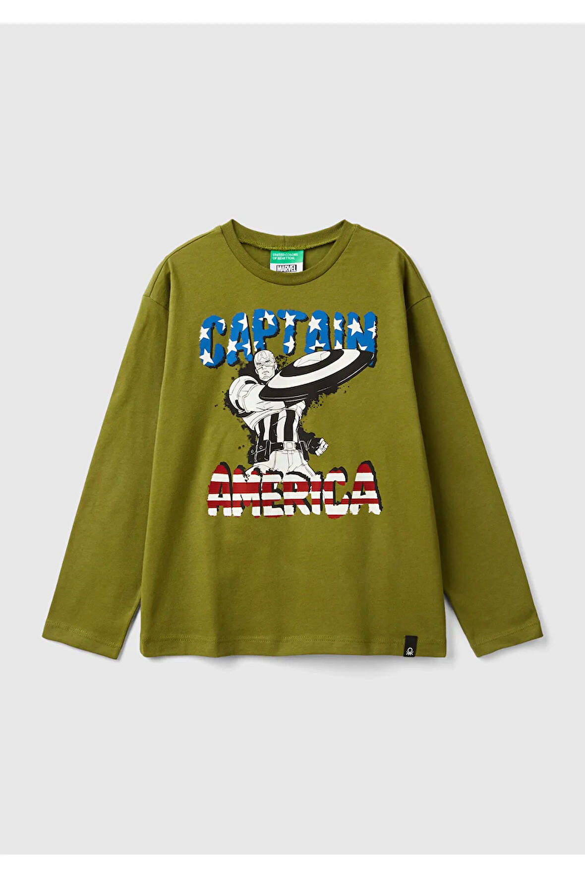 United Colors Of Benetton Erkek Antrasit Tişört (Model Kodu: 3Atng10G6 )
