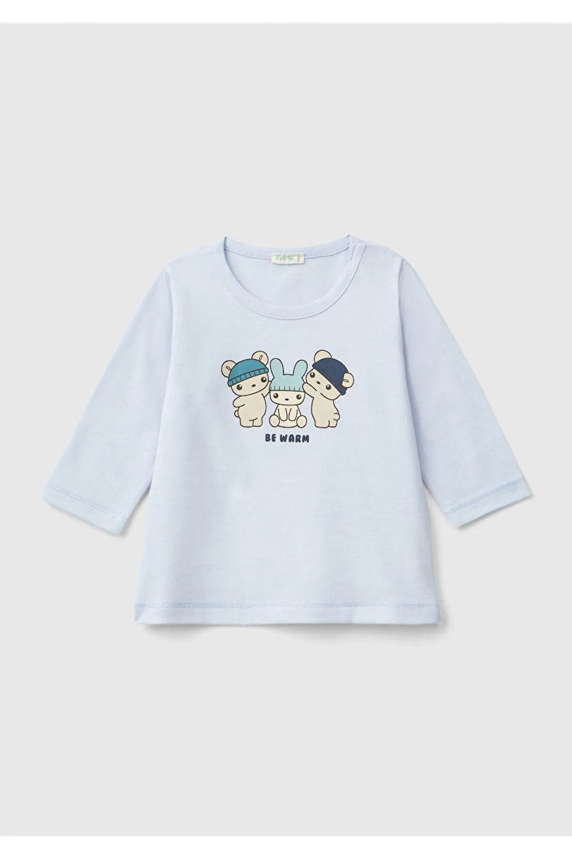 United Colors Of Benetton Bebek Antrasit Tişört (Model Kodu: 3Atna105L )