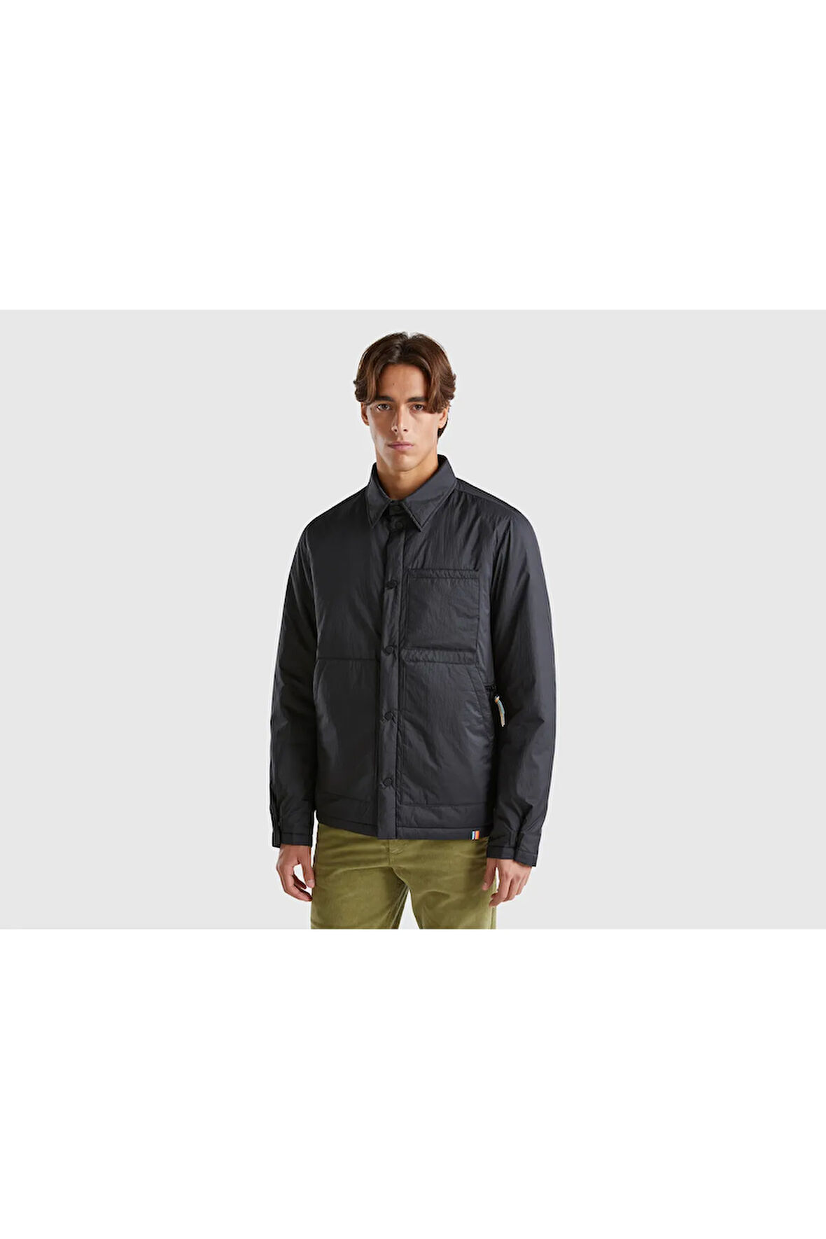 United Colors Of Benetton Erkek Siyah Ceket (Model Kodu: 124A2Scbun05N )