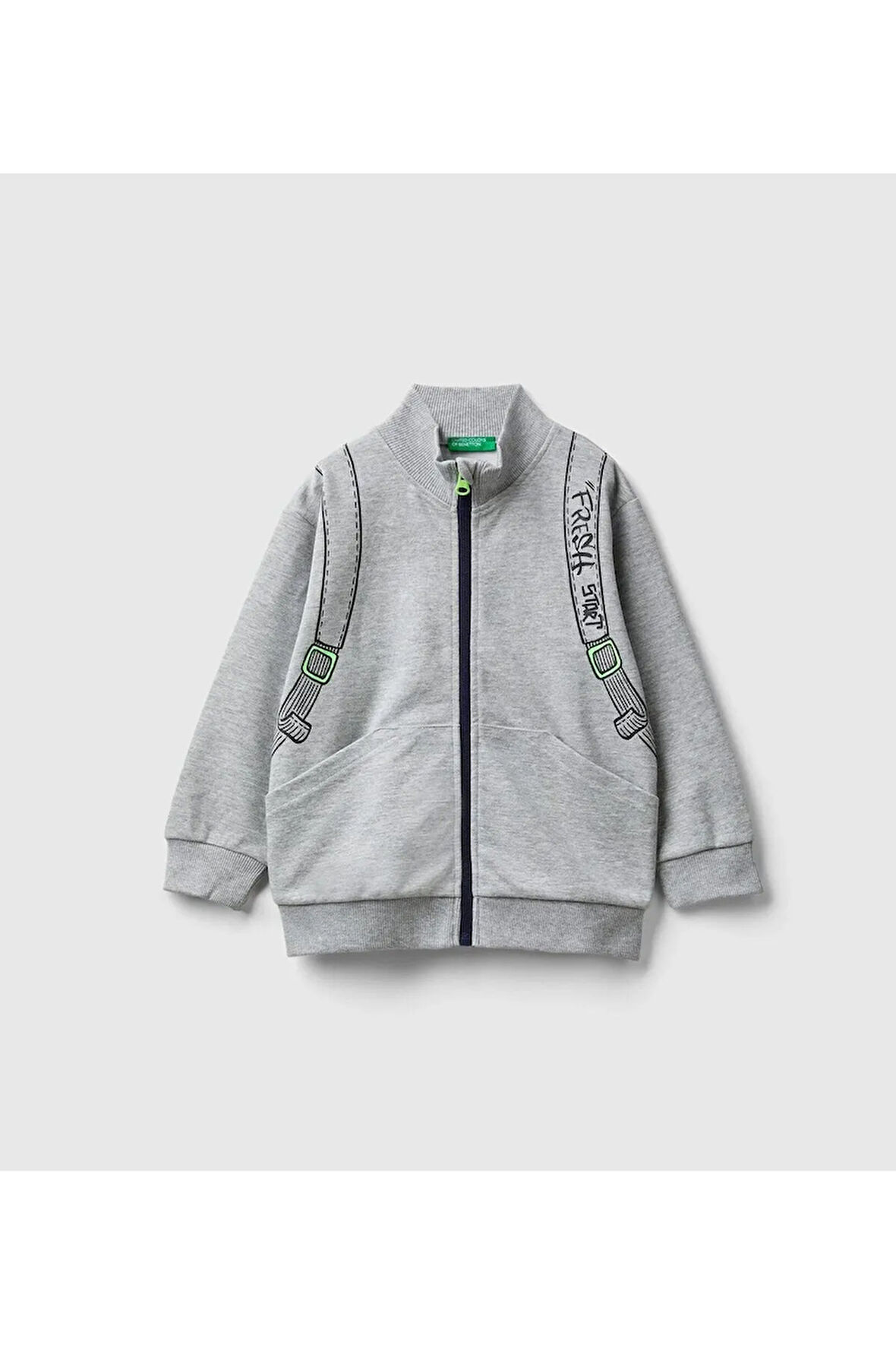 United Colors Of Benetton Erkek Kırmızı Sweatshırt (Model Kodu: 224A330Sg5038 )
