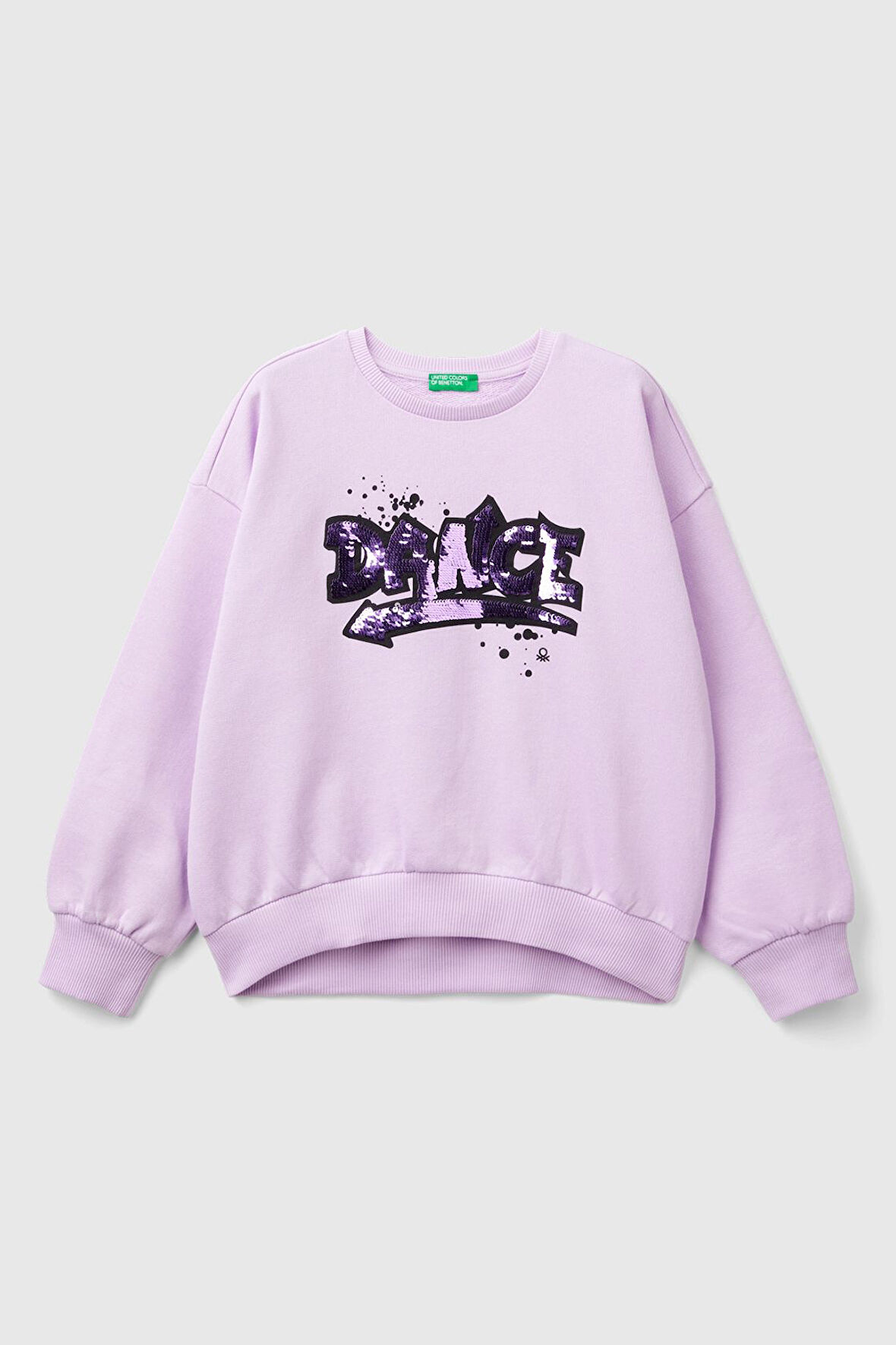 Kız Çocuk Sweatshirt - Lila | 11-12