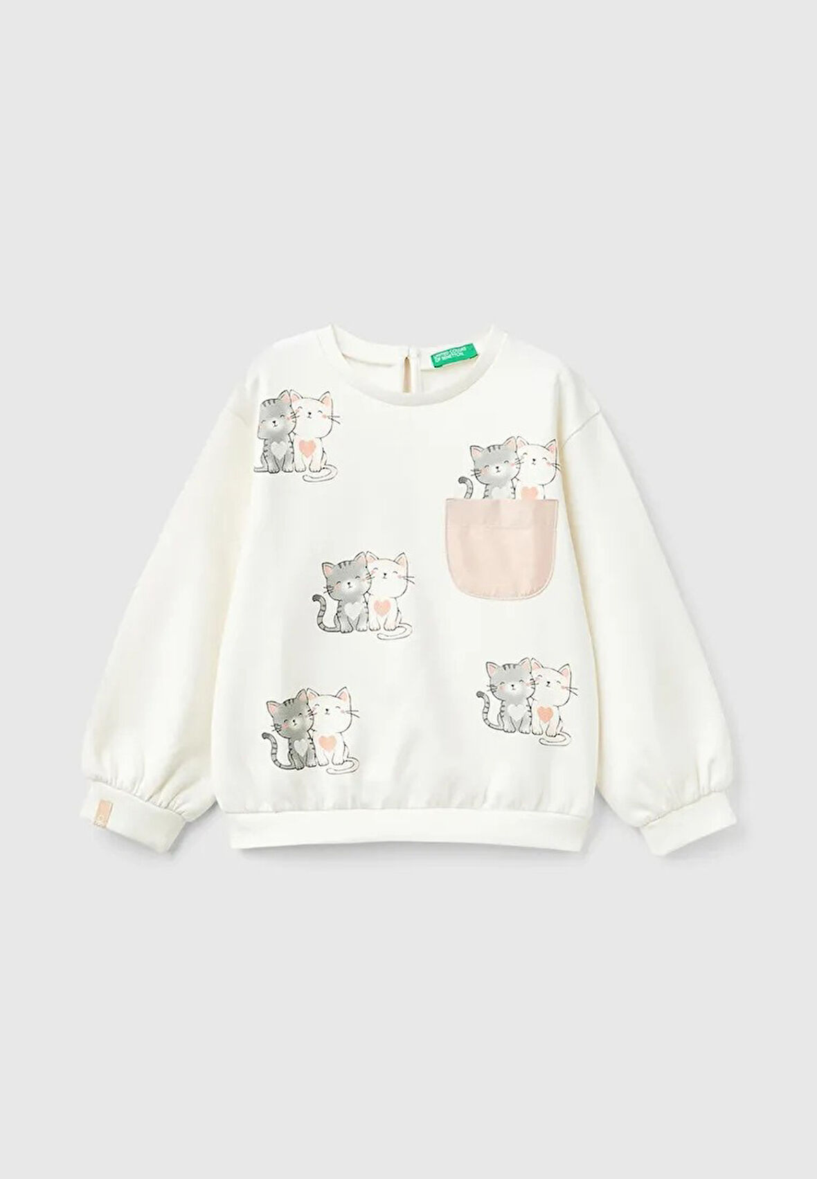Benetton Kız Bebek Sweatshirt 34JZG10FQ-24K