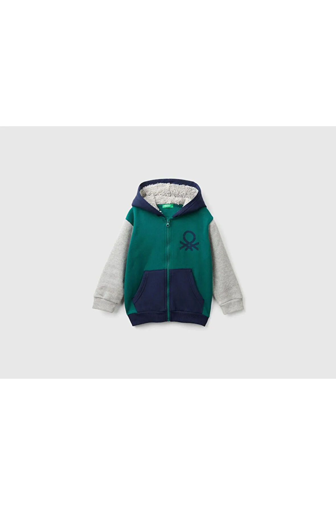 United Colors Of Benetton Erkek Yeşil Sweatshırt (Model Kodu: 3Eb5G503E )