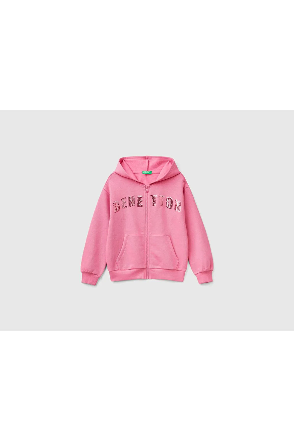 United Colors Of Benetton Kadın / Kız Pembe Sweatshırt (Model Kodu: 39M2C504F )