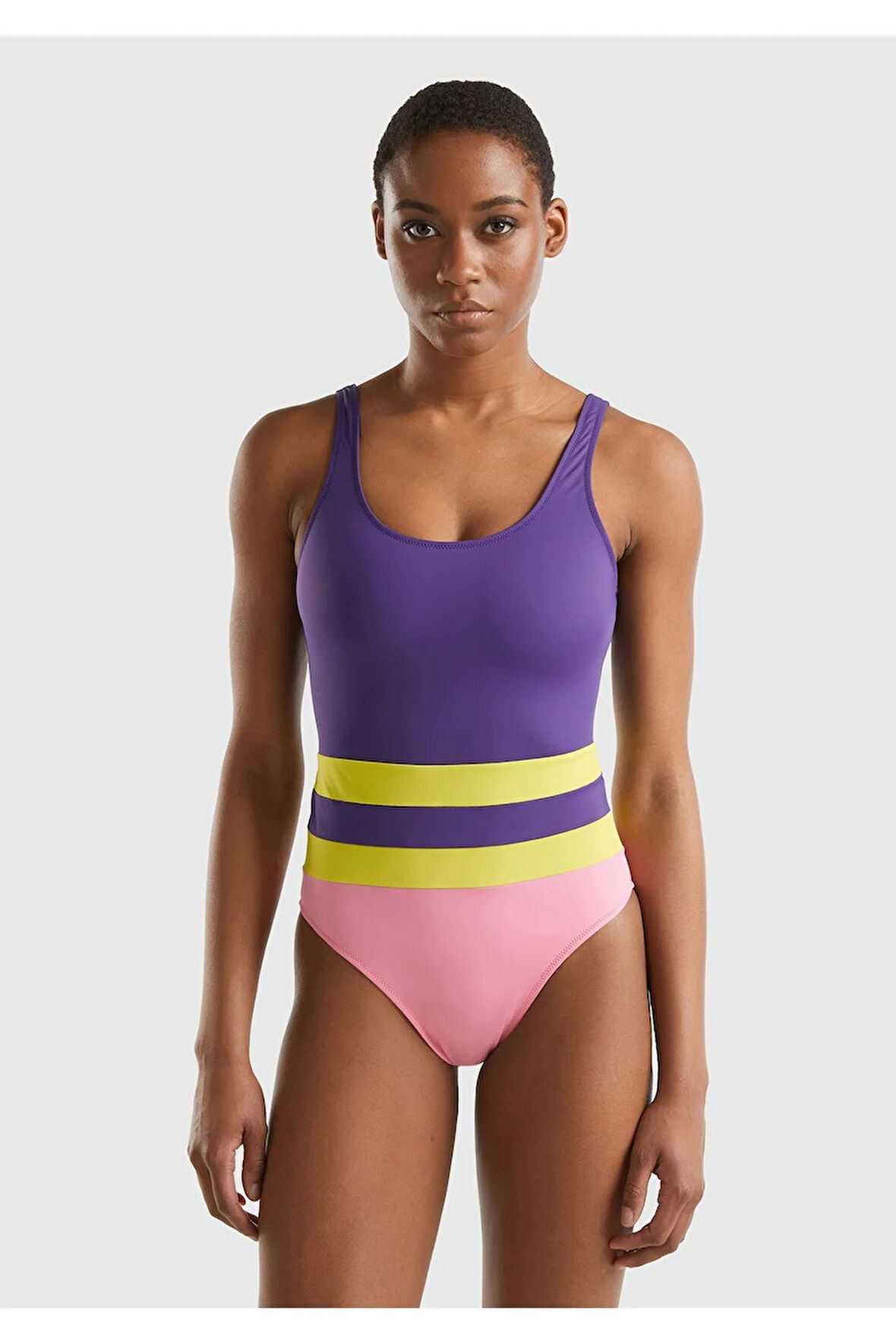 United Colors Of Benetton Kadın / Kız Mor Mayo (Model Kodu: 624P3L035I01I )