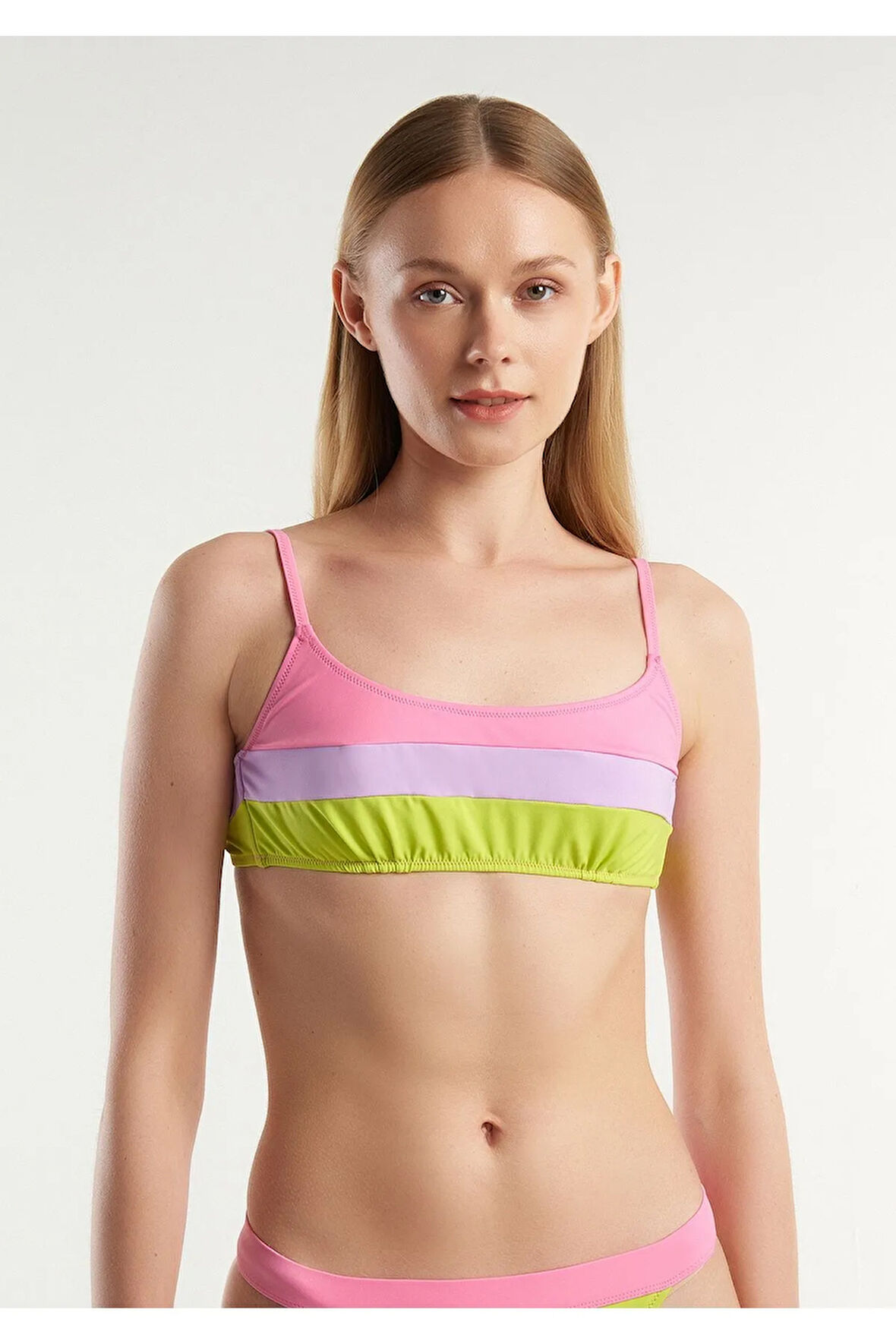 United Colors Of Benetton Kadın / Kız Pembe Bikini Üst (Model Kodu: 624P3L035R04U )