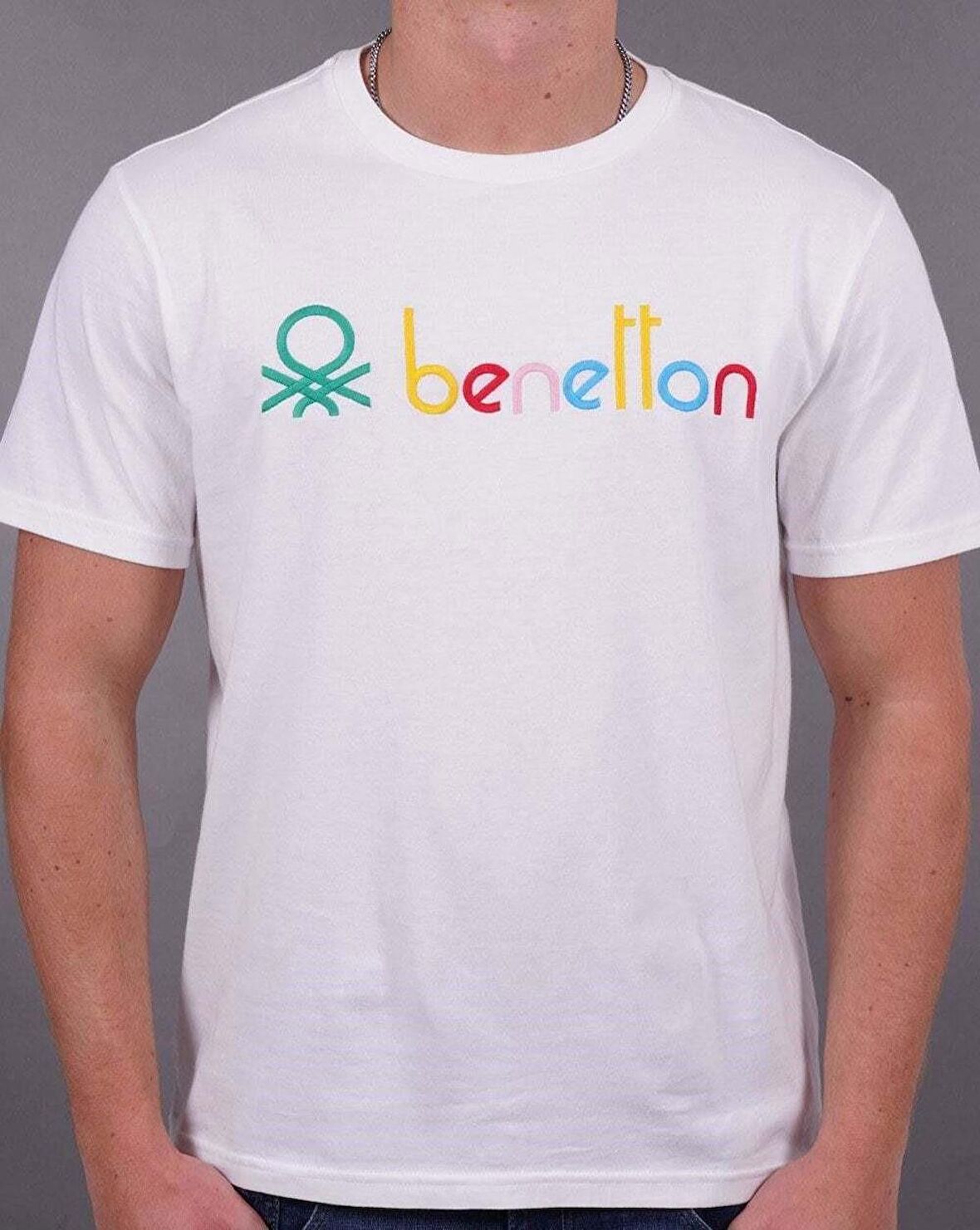 United Colors of Benetton Erkek Tshirt 3YR3U106G-24Y