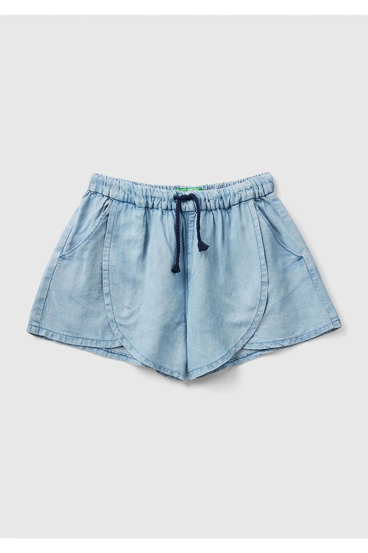 United Colors of Benetton Kız Çocuk Haki Şort Model Kodu: 224P4FFKC902Z