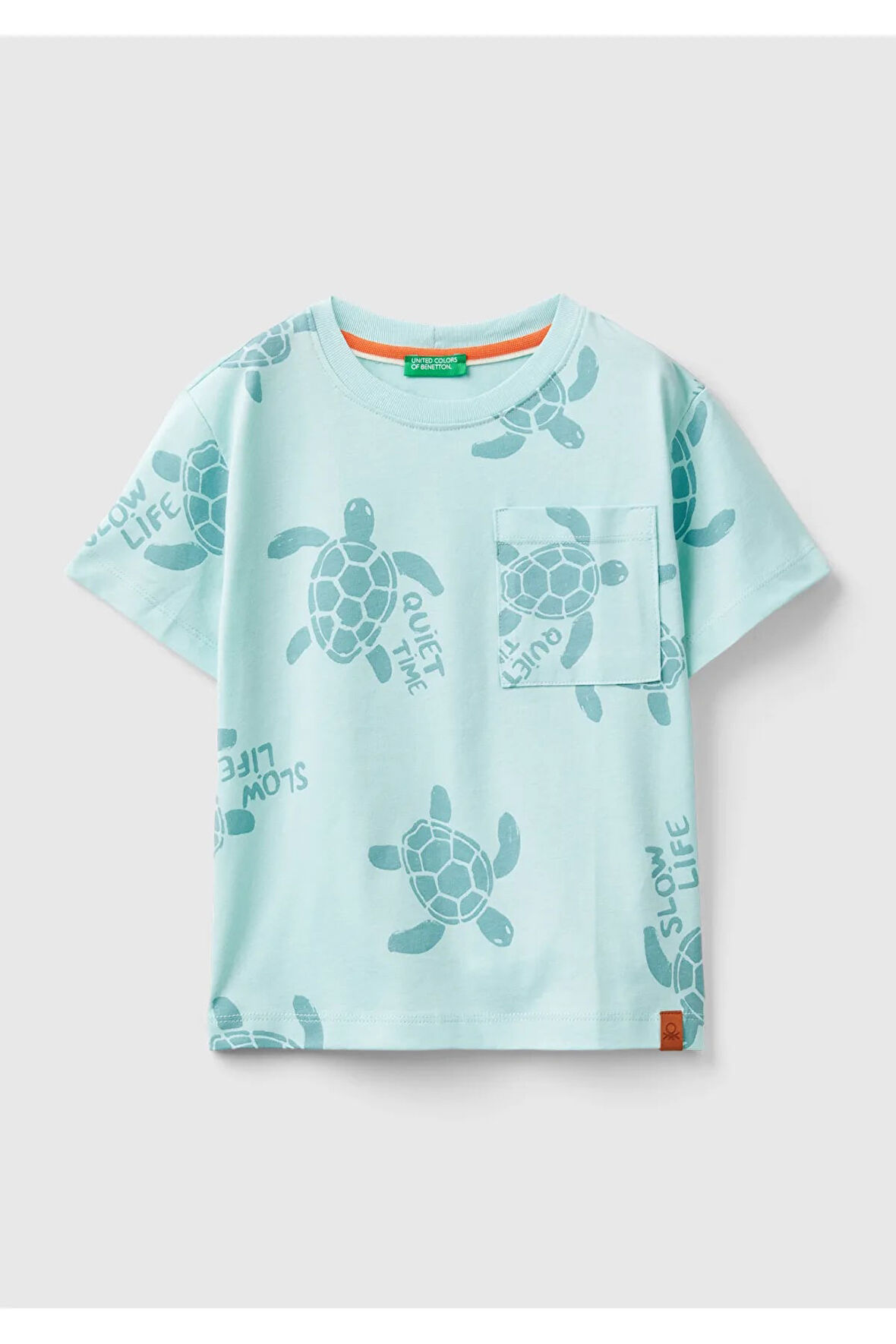 Unıted Colors Of Benetton Erkek Bebek Tshirt 380UG10EK