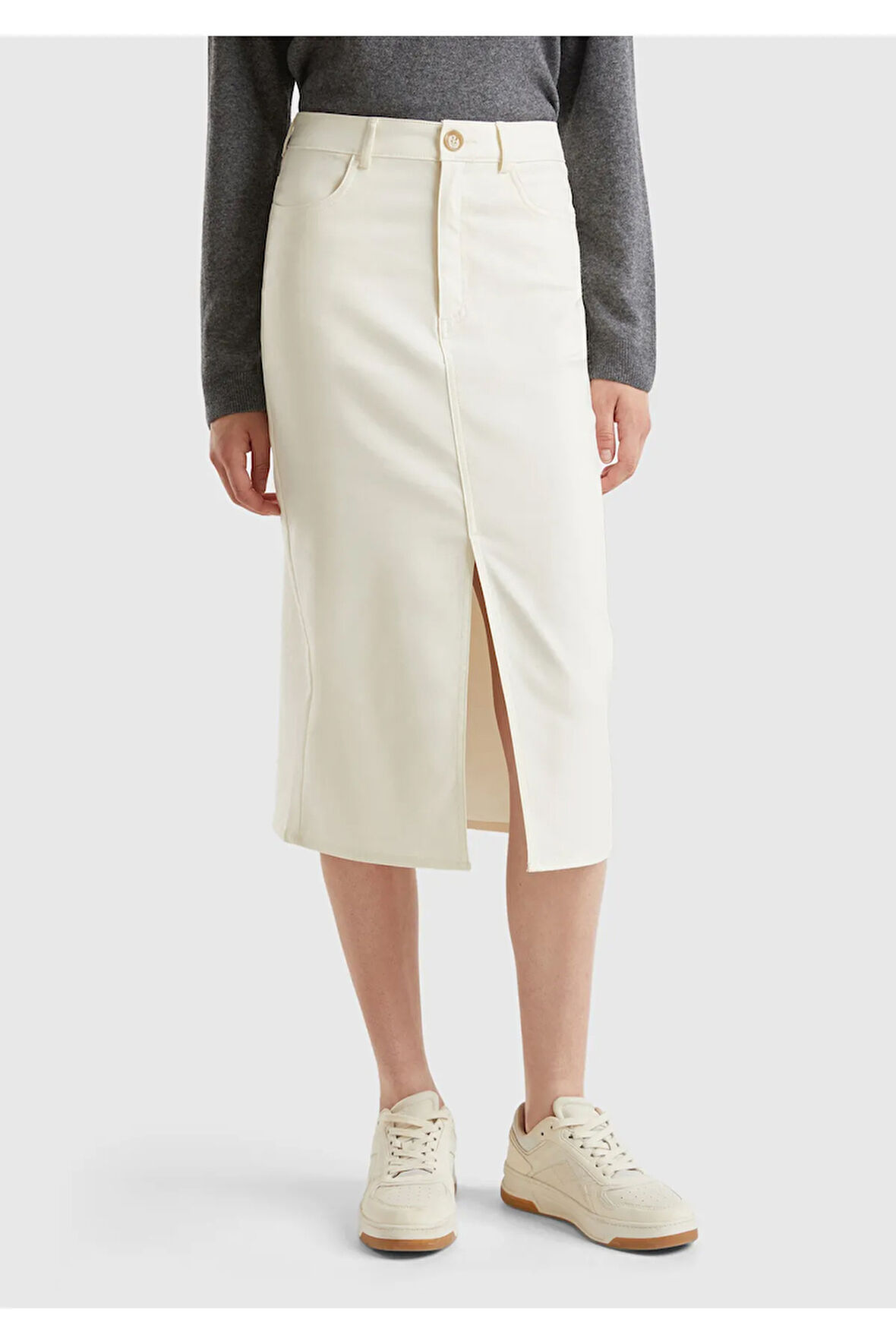 United Colors Of Benetton Kadın / Kız Ekru Etek (Model Kodu: 124A4Sqpd003W )