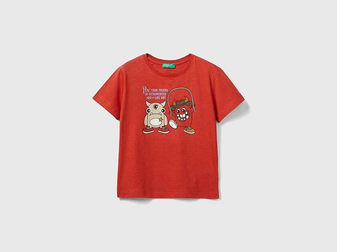 Unıted Colors Of Benetton Erkek Bebek Tshirt 3I1XG10DE