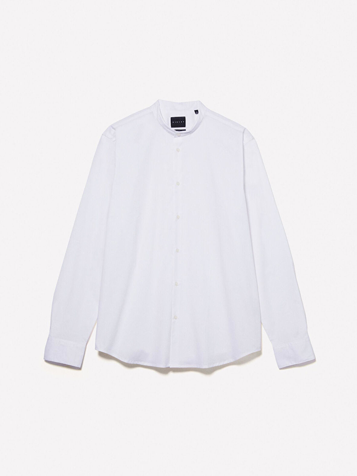 Pamuk Karışımlı Slim Fit Uzun Kollu Gömlek Erkek Beyaz Gömlek - 324A5CNXSQ032