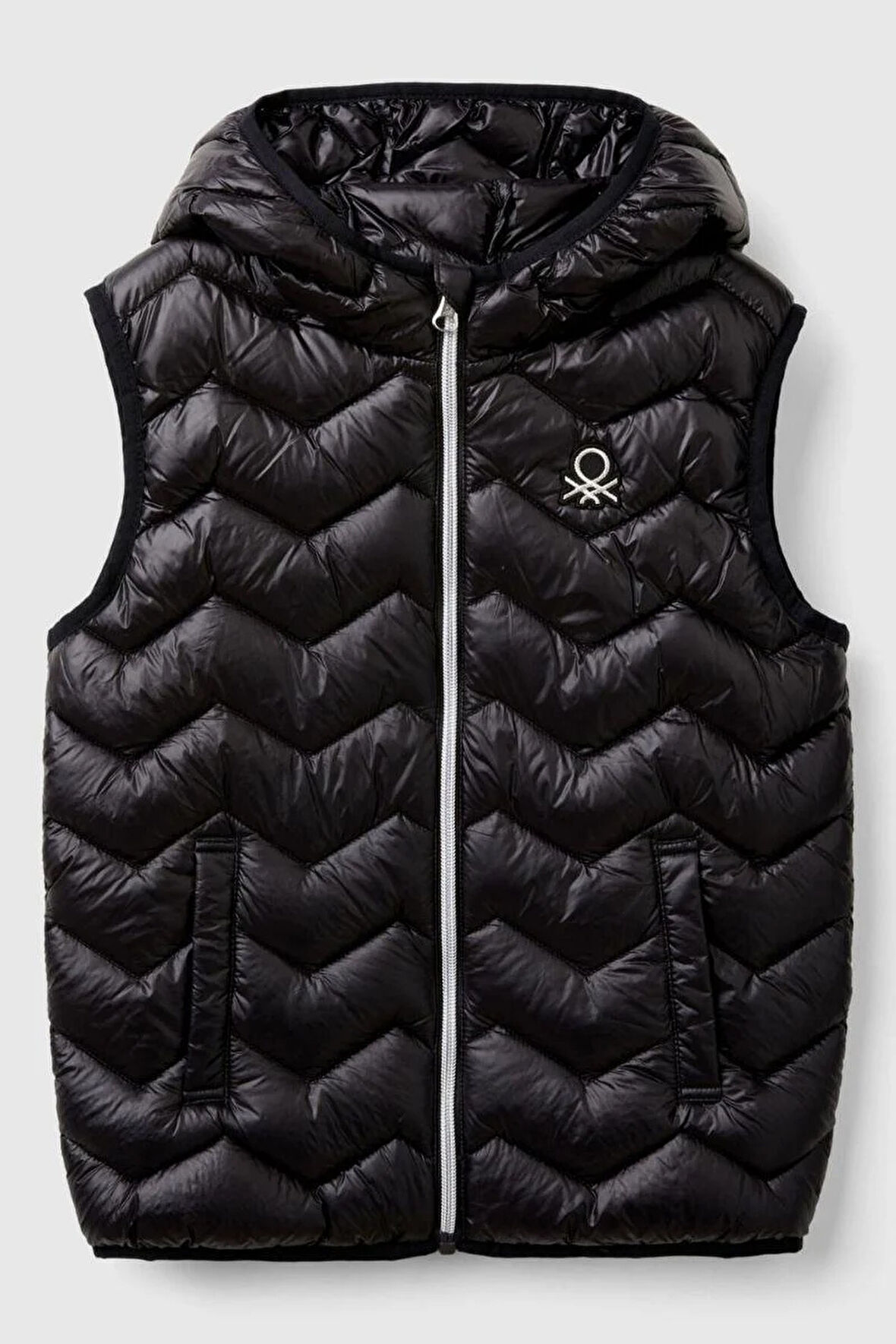 United Colors of Benetton Kız Çocuk 21INCJ00Q-25K Yelek Siyah