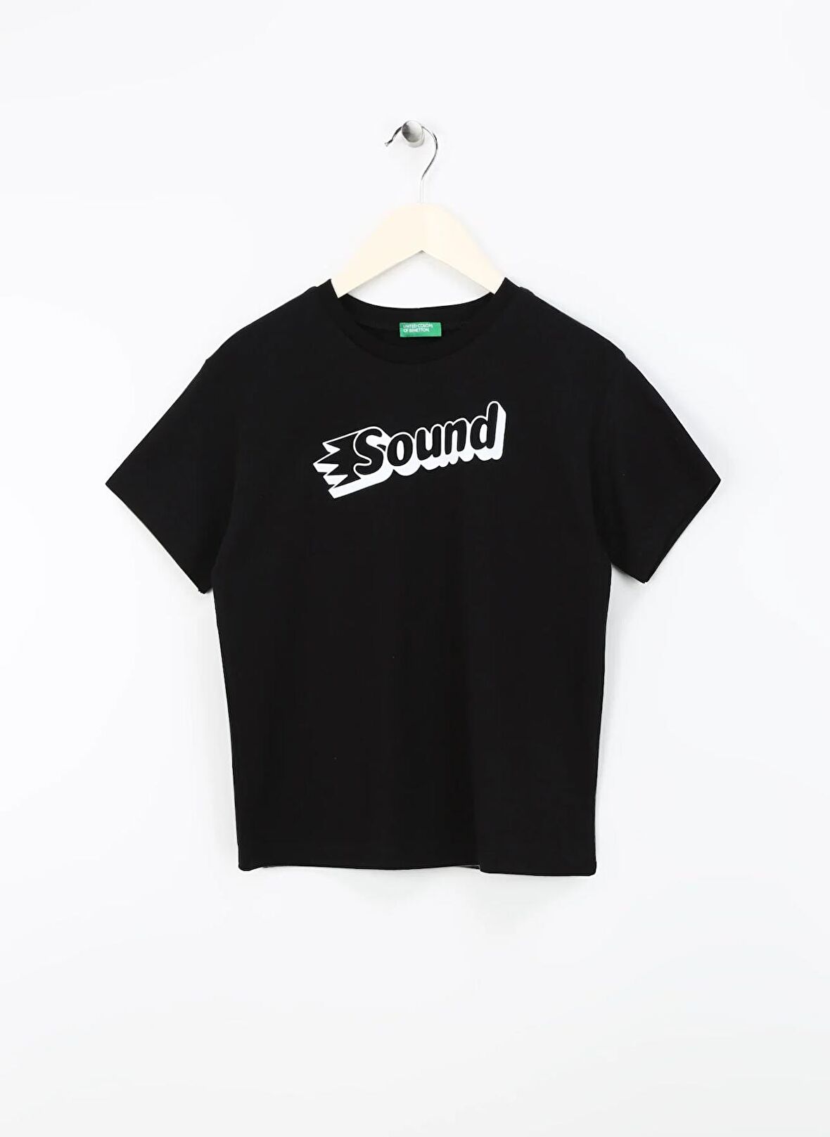 Benetton Siyah Erkek Çocuk  T-Shirt 3I1XC10HH