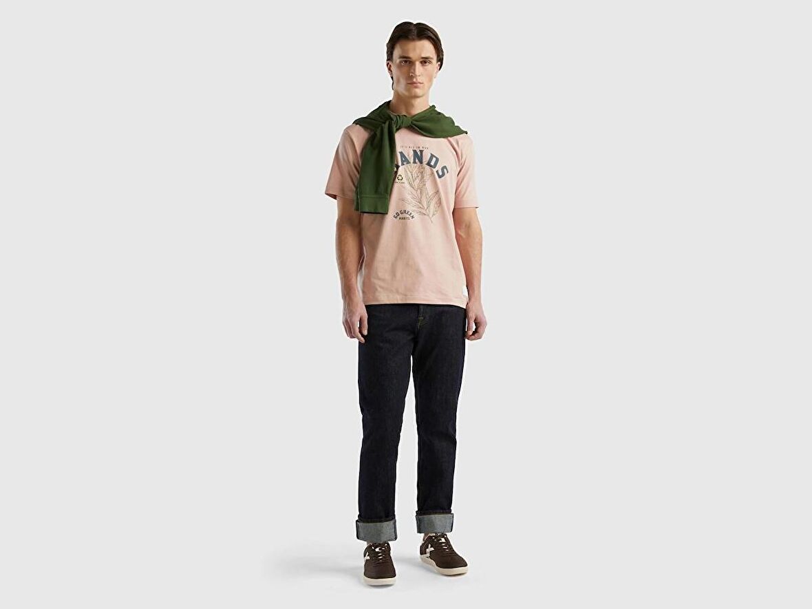 United Colors of Benetton Erkek Tshirt 3MI5U108D-24Y