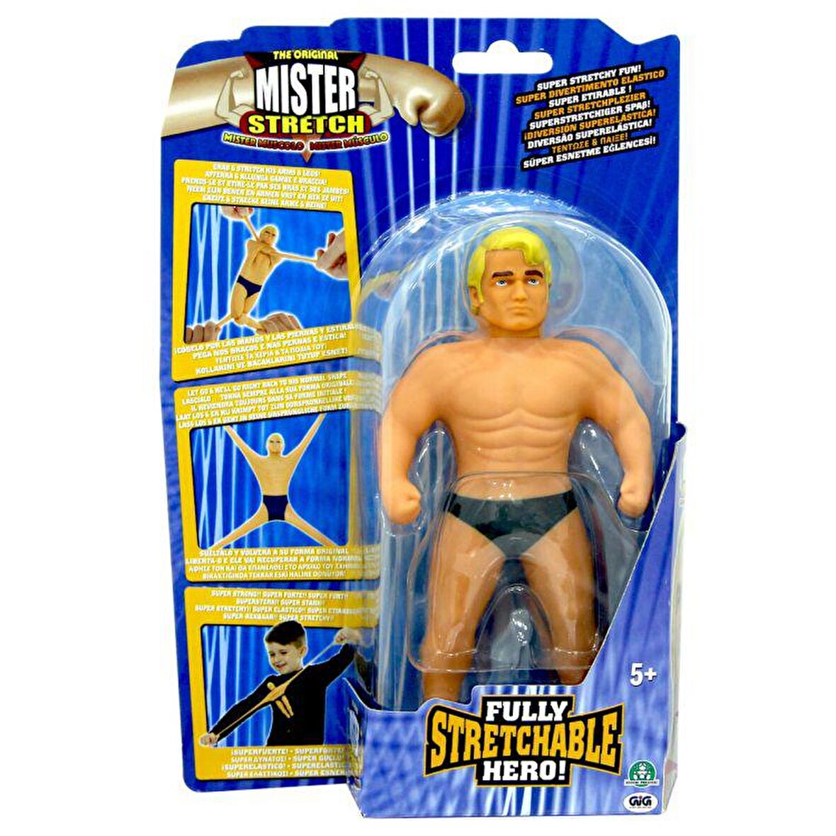 Giochi Preziosi Uzayan Kaslı Adam Mini Stretch Armstrong 06452 18 cm