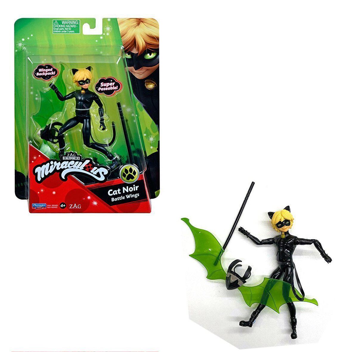 Miraculous Karakter Figürleri 13 cm. MRA34000 - Cat Noir