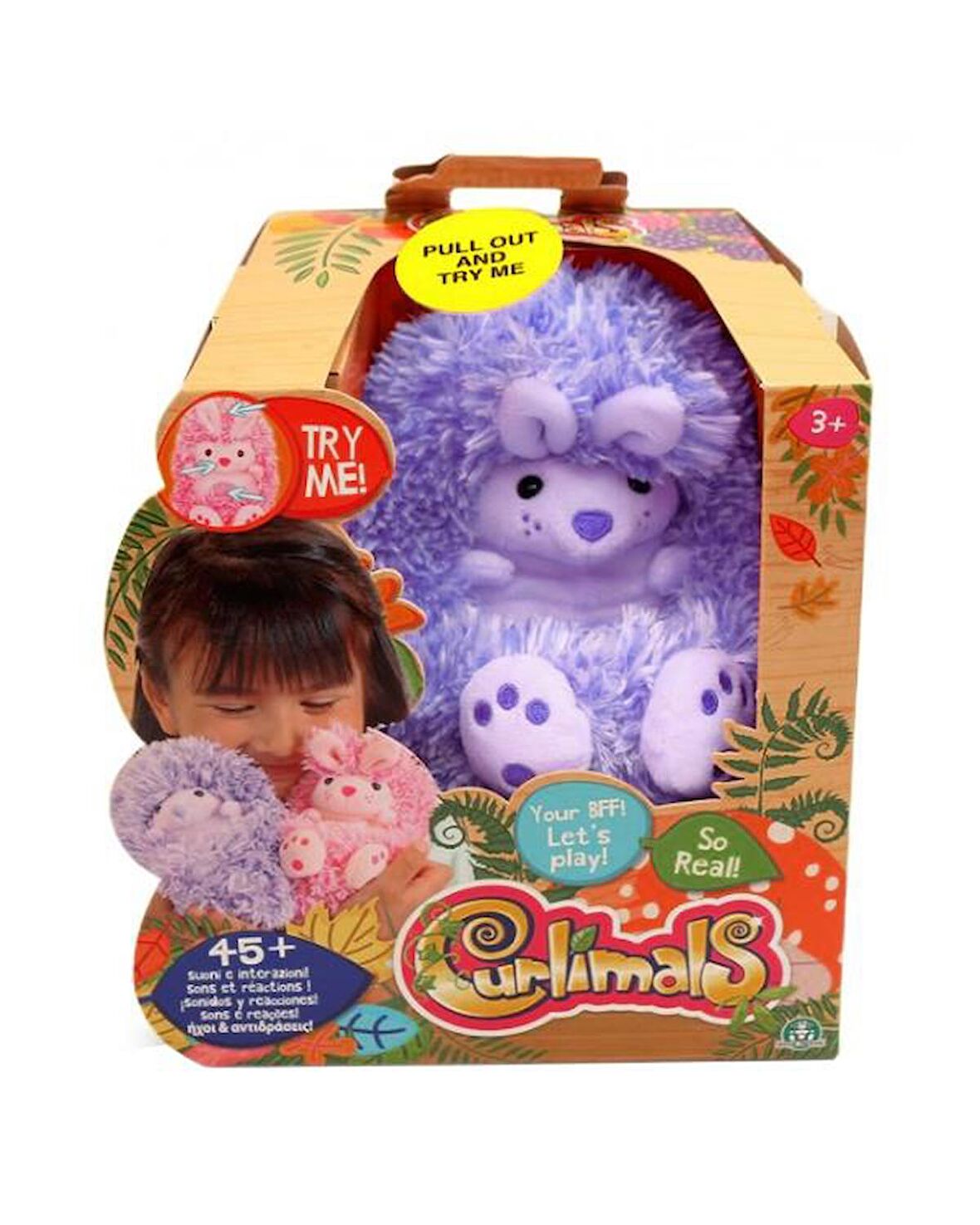 Curlimals Gıdıklanan Dostum Kirpi